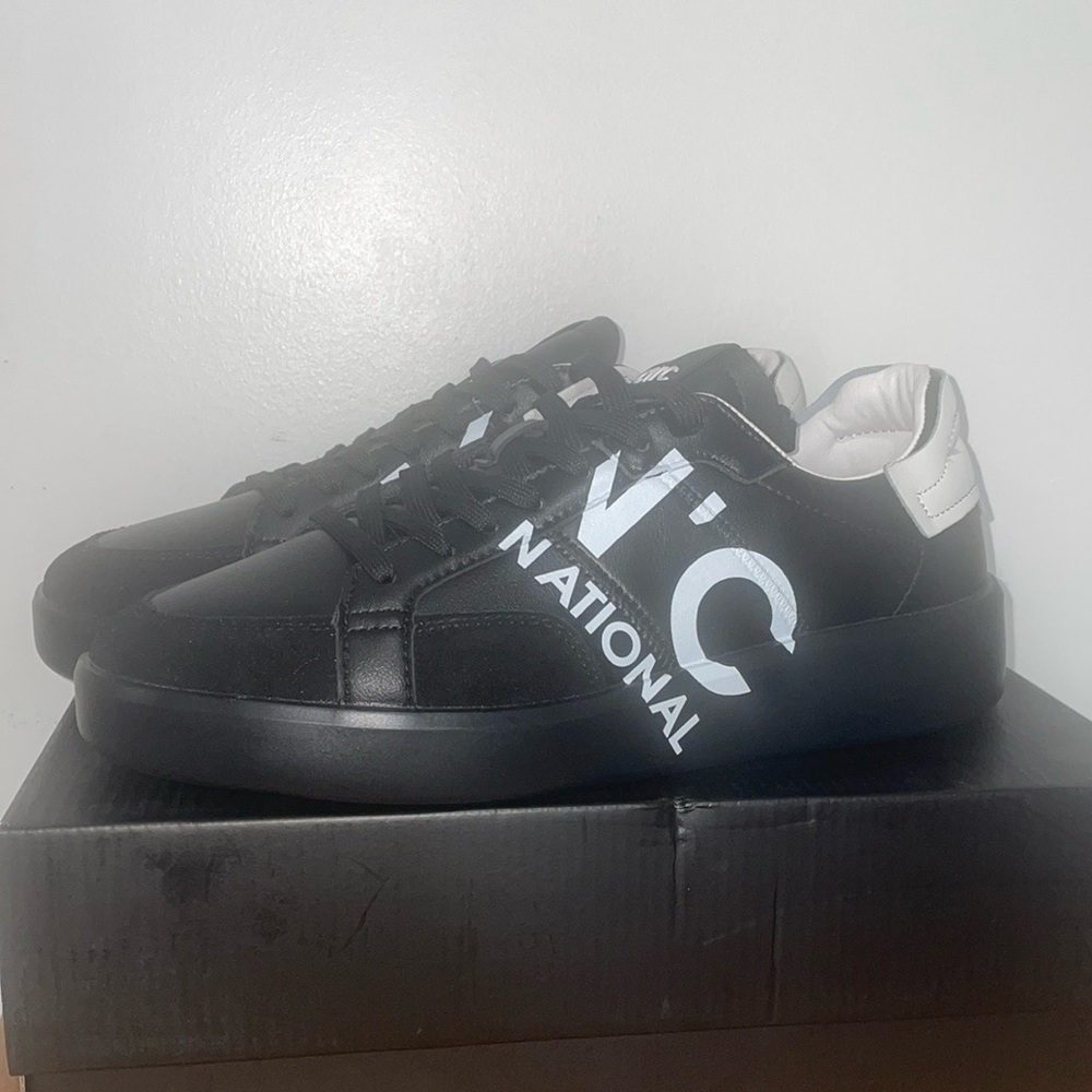 CNC Costume National Black and White Sneakers size 43